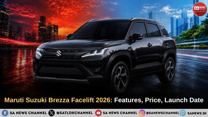 Maruti Suzuki Brezza Facelift 2026 Features, Price, Launch Date