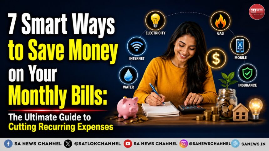 7 Smart Ways to Save Money on Your Monthly Bills
