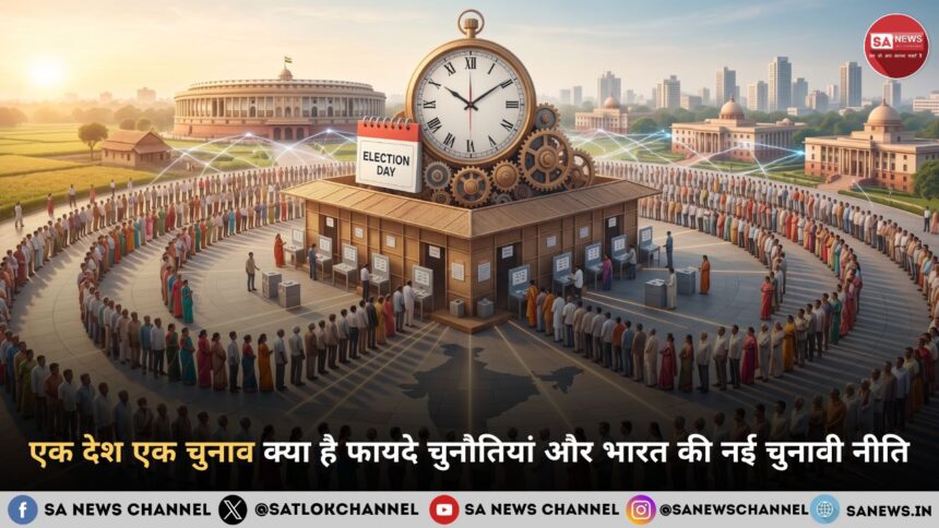 एक देश एक चुनाव क्या है फायदे चुनौतियां और भारत की नई चुनावी नीति
