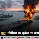 रूस-यूक्रेन युद्ध क्रीमिया पर यूक्रेन का बड़ा ड्रोन हमला