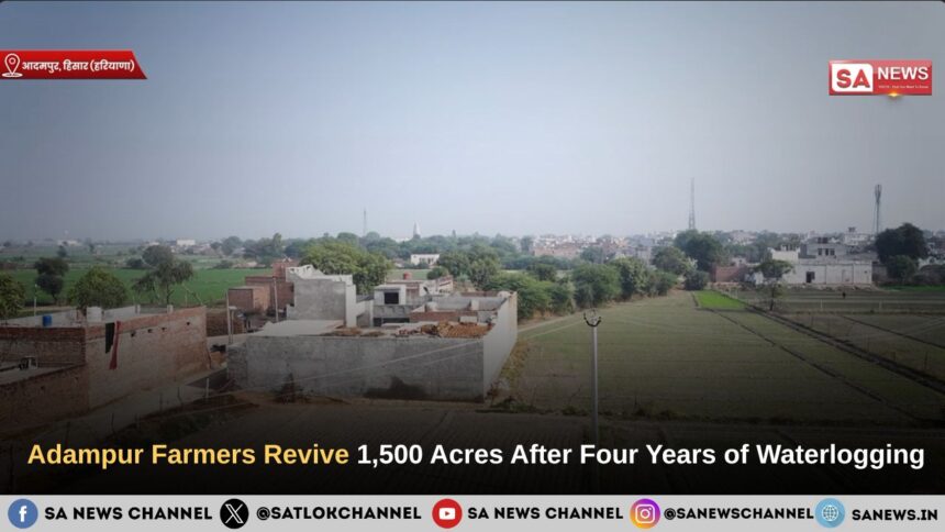 Green Returns to Fields Submerged for Four Years: Farmers in Adampur Smile Again