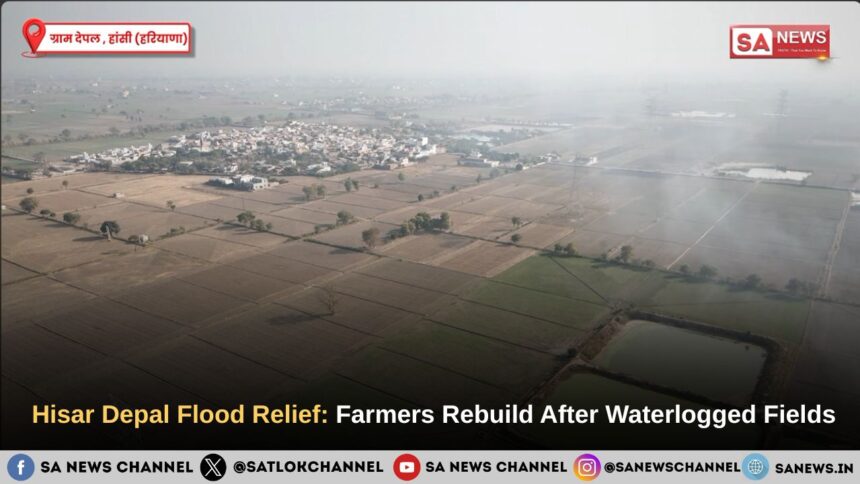 Hisar Depal Flood Relief: Farmers Rebuild After Waterlogged Fields