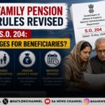 J&K Family Pension Rules Revised Under S.O. 204: What Changes for Beneficiaries?