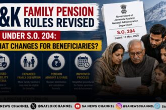 J&K Family Pension Rules Revised Under S.O. 204: What Changes for Beneficiaries?