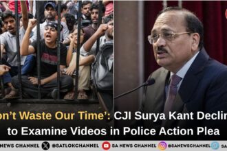 ‘Don’t Waste Our Time’ CJI Surya Kant Declines to Examine Videos in Police Action Plea