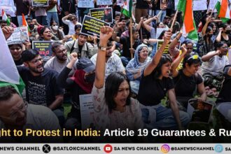 ​Right to Protest in India: Constitutional Guarantees Under Article 19 and Key Limitations