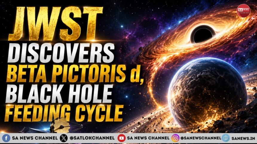 JWST Discovers Beta Pictoris d, Black Hole Feeding Cycle