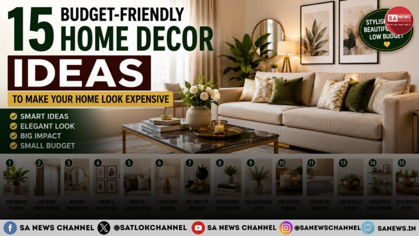 15 Budget-Friendly Home Decor Ideas That Make Your Home Look Expensive