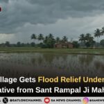 Baaye Village in Churu Receives Flood Relief Support Under Kisan Mazdoor Bachao Abhiyan Phase 2