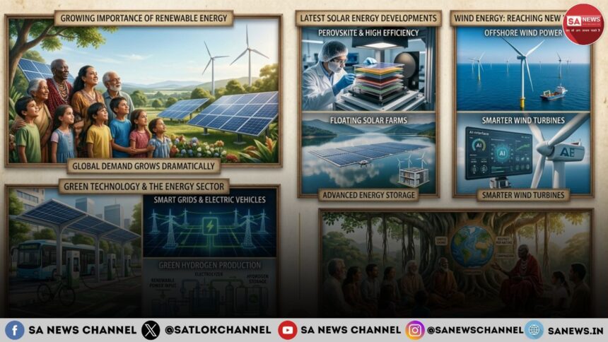 Renewable Energy Developments: Solar, Wind & Green Tech