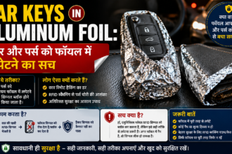 Car Keys in Aluminum Foil कार और पर्स को फॉयल में लपेटने का सच