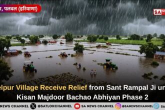 Gaelpur Village Receive Relief from Sant Rampal Ji Maharaj under Kisan Majdoor Bachao Abhiyan Phase 2