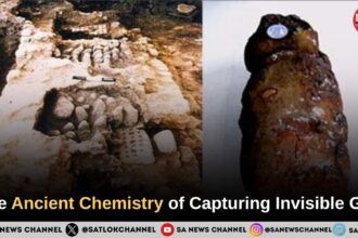 The Ancient Chemistry of Capturing Invisible Gas