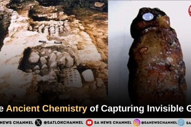 The Ancient Chemistry of Capturing Invisible Gas