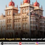 Karnataka Bandh August 13th
