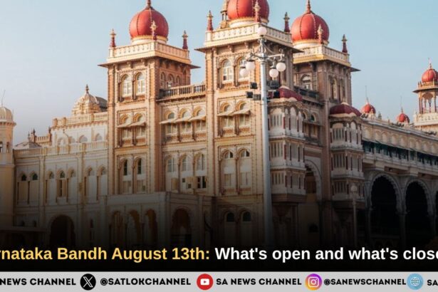 Karnataka Bandh August 13th