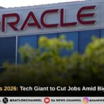 Oracle Layoffs 2026 Tech Giant to Cut Jobs Amid Big AI Spending