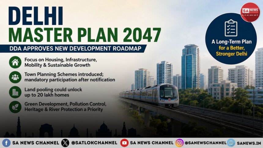 Delhi Master Plan 2047: DDA Approves Roadmap for Housing and Growth