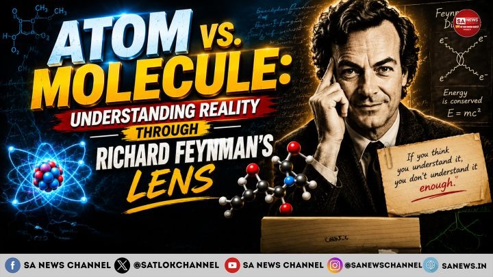 Atom vs. Molecule Understanding Reality Through Richard Feynman’s Lens