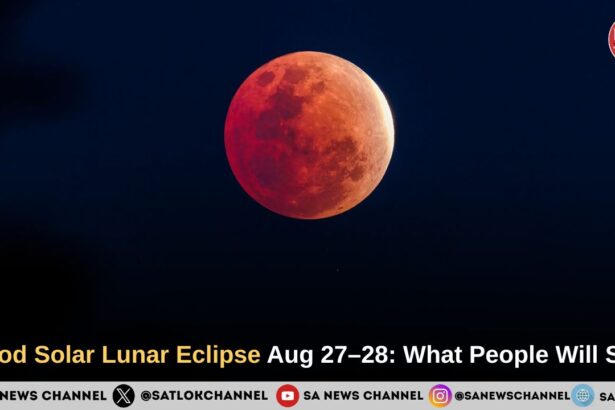 Blood Solar Lunar Eclipse Aug 27–28: North America Set For Near-Blood Moon Eclipse This August