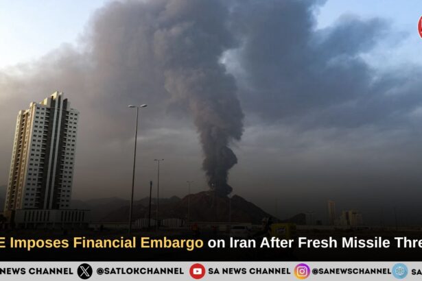 UAE Imposes Financial Embargo on Iran After Fresh Missile Threats