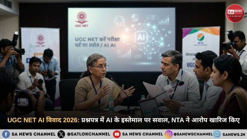 UGC NET AI विवाद 2026: प्रश्नपत्र में AI के इस्तेमाल पर सवाल, NTA ने आरोप खारिज किए