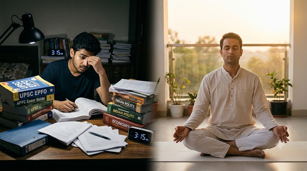 Mental peace over career stress in upsc epfo recruitment preparation image 9