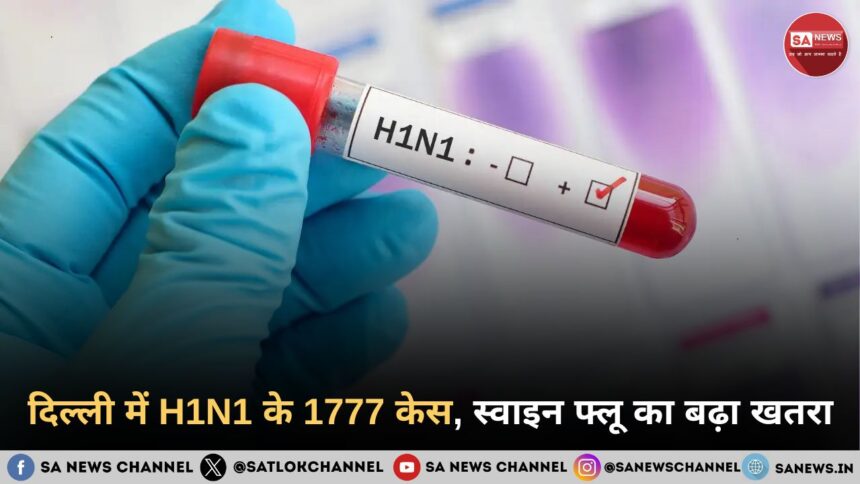 दिल्ली में H1N1 का बढ़ता खतरा, 1777 मामले और डॉक्टर भी संक्रमित