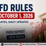 RBI FD Rules From October 1, 2026