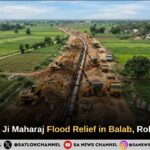 Sant Rampal Ji Maharaj Flood Relief in Balab, Rohtak Haryana