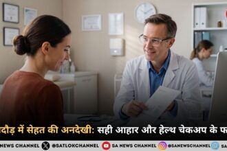 भागदौड़ में सेहत की अनदेखी: सही आहार और हेल्थ चेकअप के फायदे