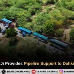 Saint Rampal Ji Maharaj Provides Pipeline Material to Dahkora in Phase 2
