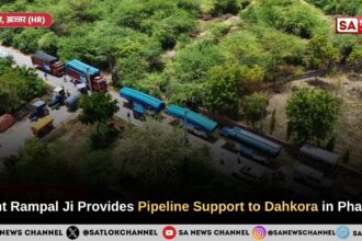 Saint Rampal Ji Maharaj Provides Pipeline Material to Dahkora in Phase 2