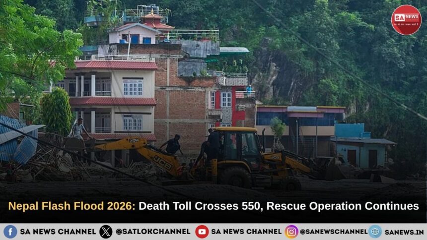 Nepal Flash Flood 2026: Death Toll Crosses 550, Rescue Operation Continues