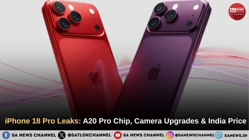 iPhone 18 Pro Launching Soon: A20 Pro Chip, New Colours, and Expected India Price Hike