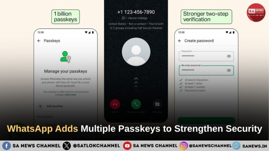 WhatsApp Phishing: WhatsApp Adds Multiple Passkeys to Strengthen Security