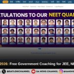 SATHEE Portal 2026: Free Government Coaching for JEE, NEET, SSC, CUET & More