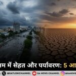 बदलते मौसम में सेहत और पर्यावरण 5 आसान आदतें