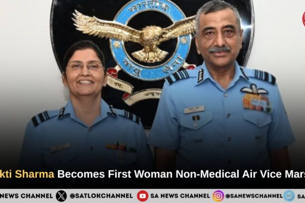 Shakti Sharma Becomes First Woman Non-Medical Air Vice Marshal