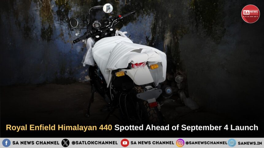 Royal Enfield Himalayan 440 Spotted Ahead of September 4 Launch: Know Details