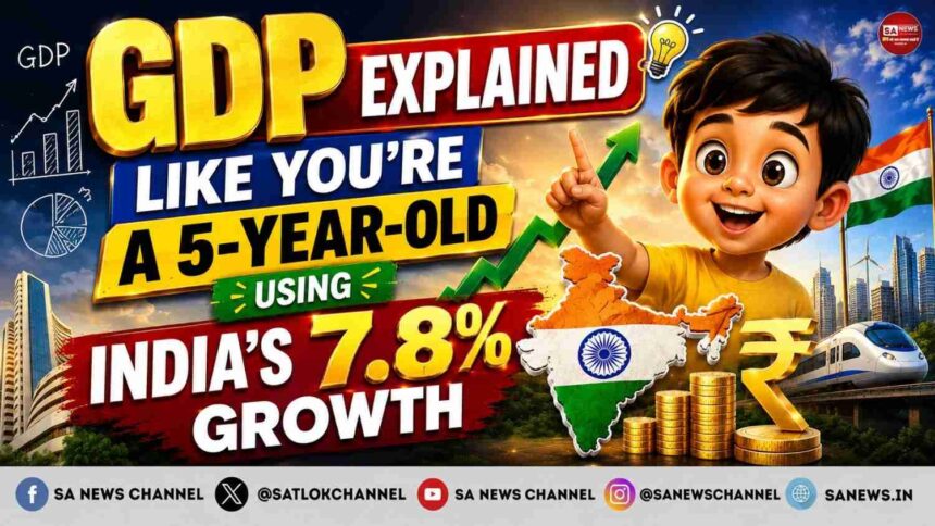 GDP Explained 7.8 % growth