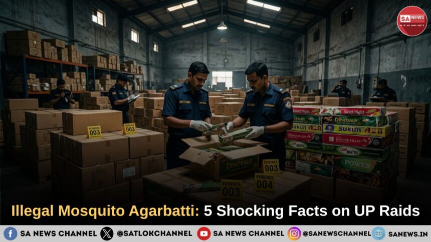Illegal Mosquito Agarbatti: UP Govt Launches Historic Raids Against Toxic Repellent Sticks