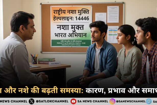 युवा और नशे की बढ़ती समस्या: कारण, प्रभाव और समाधान