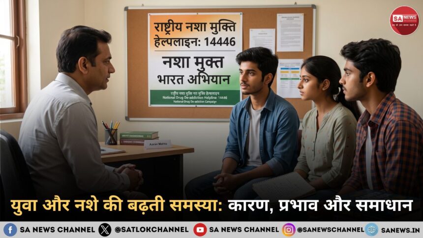 युवा और नशे की बढ़ती समस्या: कारण, प्रभाव और समाधान