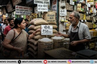 चीनी के थोक भाव घटे, खुदरा बाजार में ₹54 से ₹60 तक कीमतों में अंतर