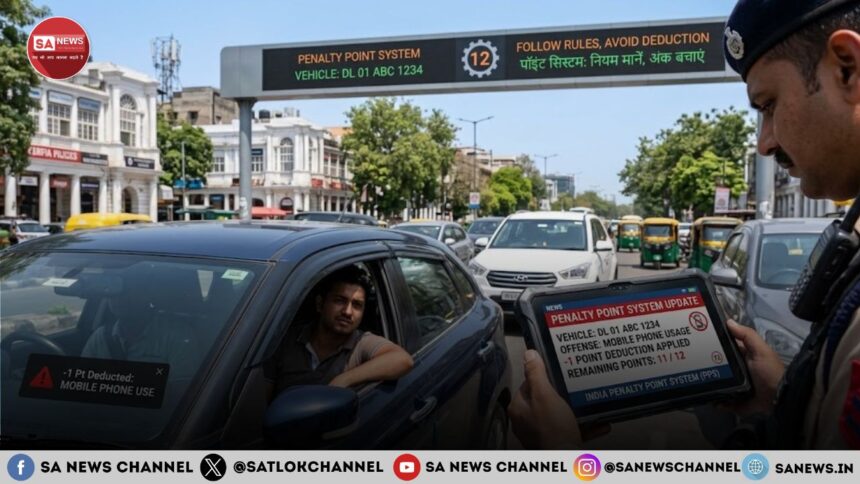 New Traffic Points Plan अब सिर्फ चालान से नहीं छूटेगा पीछा