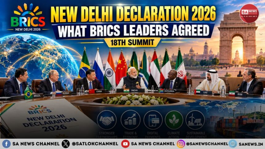 New Delhi Declaration 2026 What BRICS Leaders Agreed at 18th Summit
