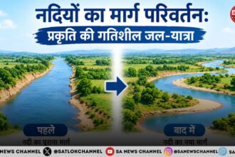 नदियों का मार्ग परिवर्तन प्रकृति की गतिशील जल-यात्रा
