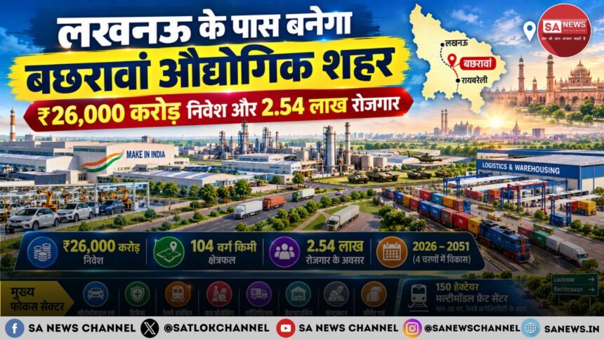 लखनऊ के पास बनेगा ‘नोएडा जैसा’ बछरावां औद्योगिक शहर