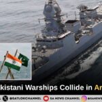 Indian and Pakistani Warships Collide in North Arabian Sea